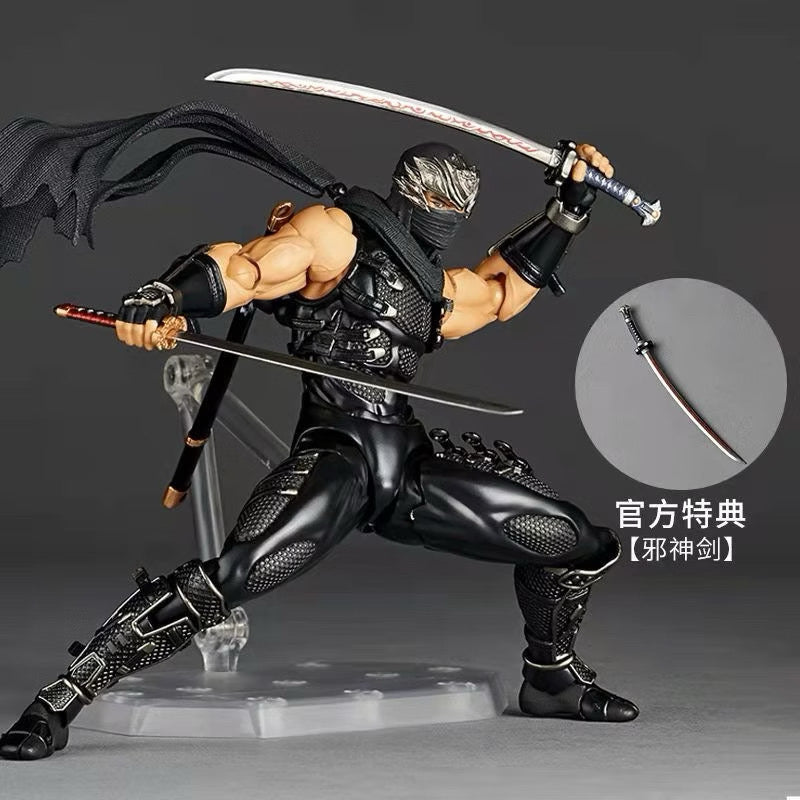 Kaiyodo Ninja Gaiden 2 Amazing Yamaguchi Revoltech NR052 Ryu Hayabusa Action Figure
