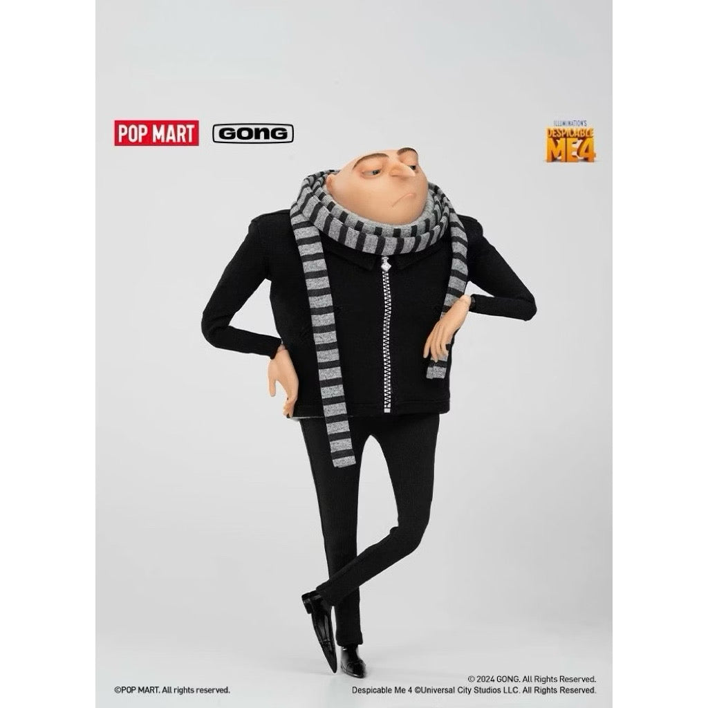 Pop Mart × GONG 1/8 Scale Despicable Me 4 Gru figure