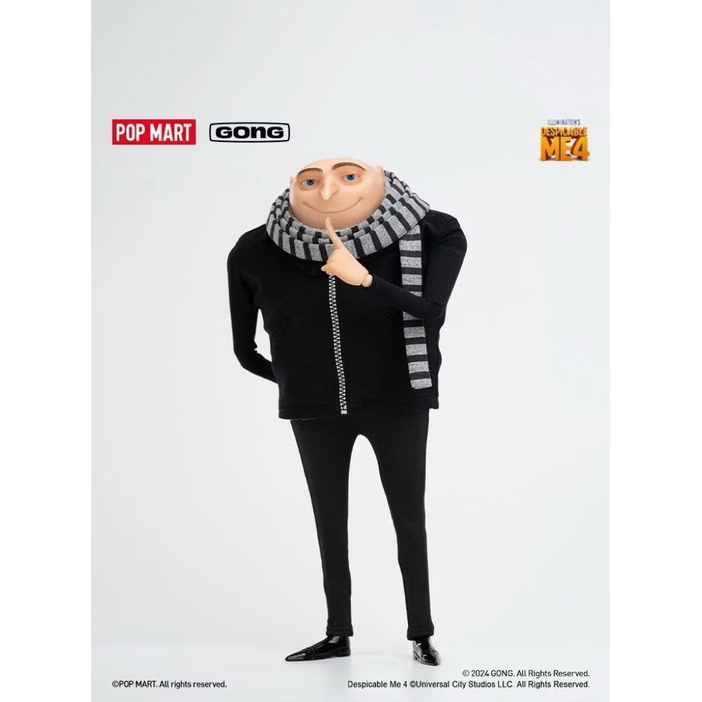 Pop Mart × GONG 1/8 Scale Despicable Me 4 Gru figure