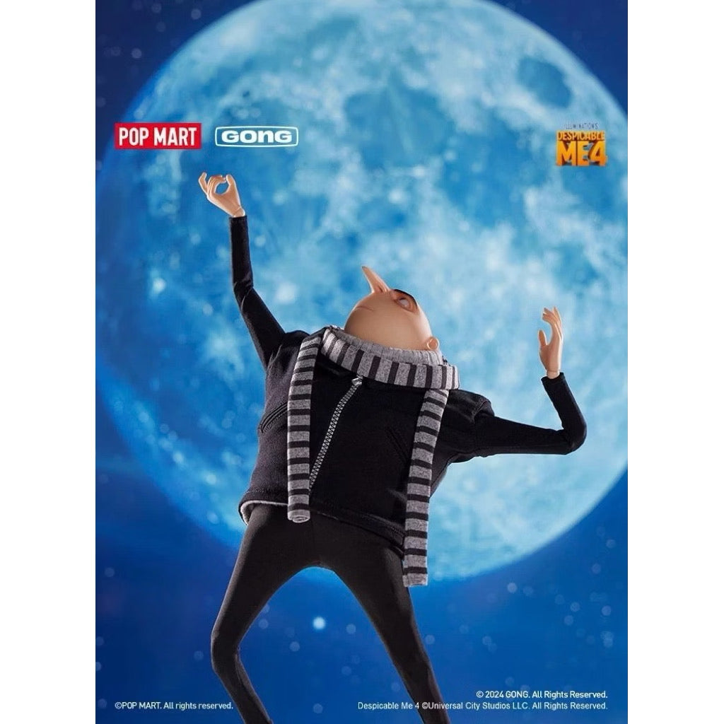 Pop Mart × GONG 1/8 Scale Despicable Me 4 Gru figure