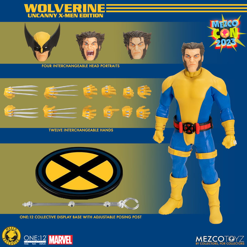 Mezco Toyz: One:12 Collective – Uncanny X-Men: Wolverine (Uncanny X-Men Edition)