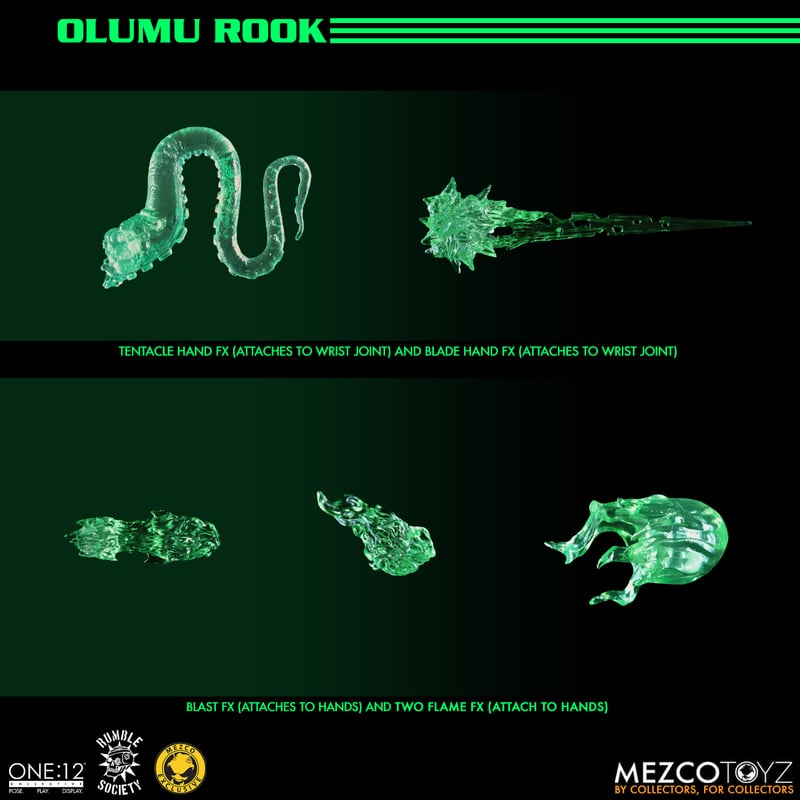 Mezco Toyz: One:12 Collective – Rumble Society: Olumu Rook