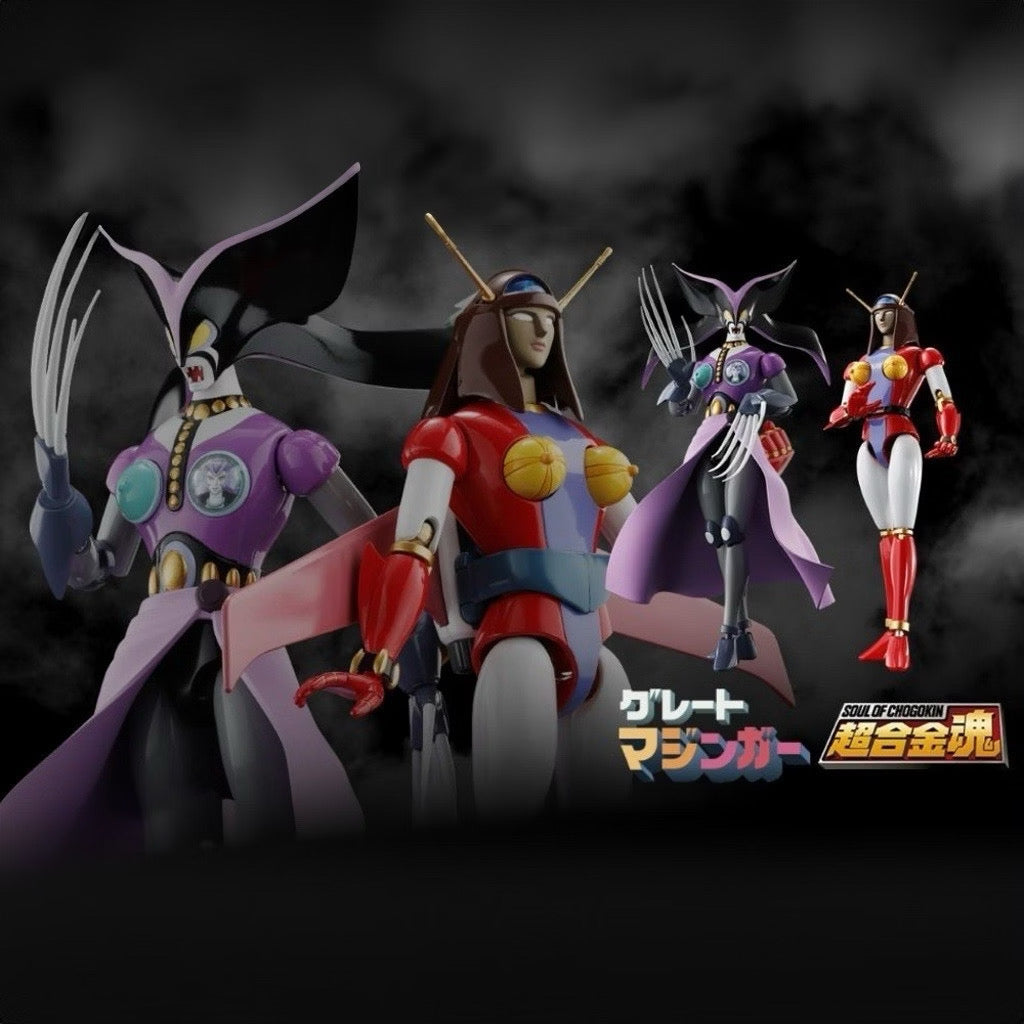 Bandai Spirits Soul of Chogokin (SOC) — GX-114 Marquis Janus & GX-12R Venus A Action Figure