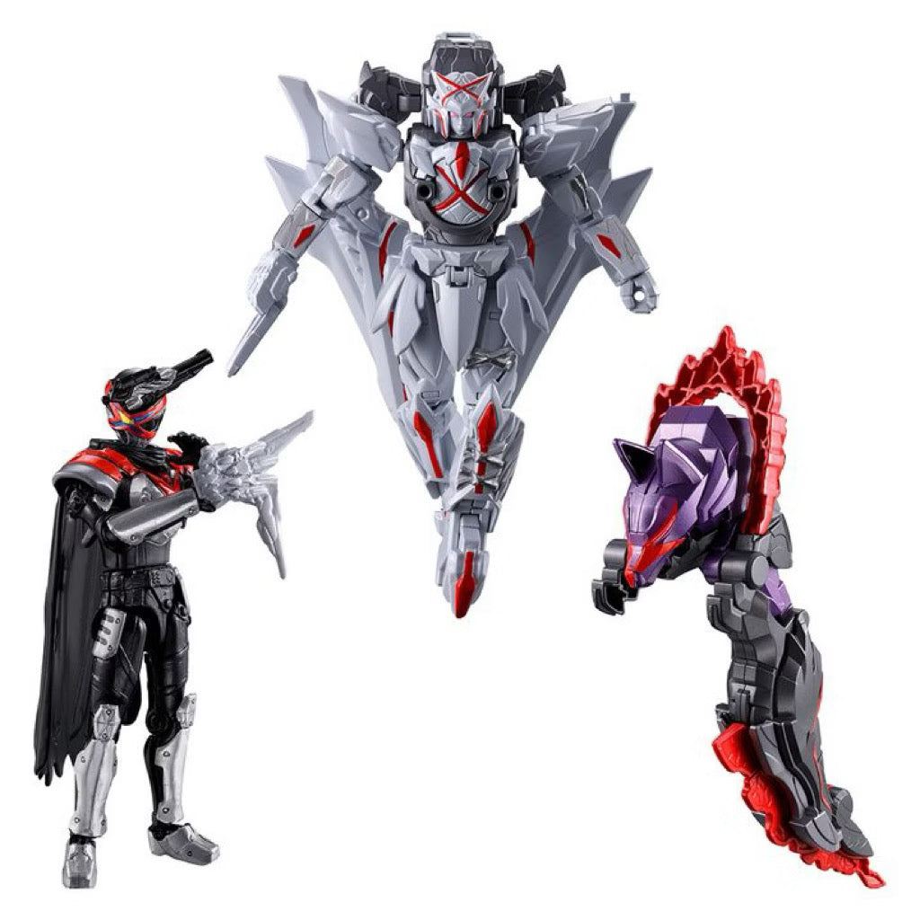 Premium Bandai Minipla No.1 Combines Series Tegajune & Dark Wolfdecalibur50 & Yu-Do Ring Hunter Garyudo