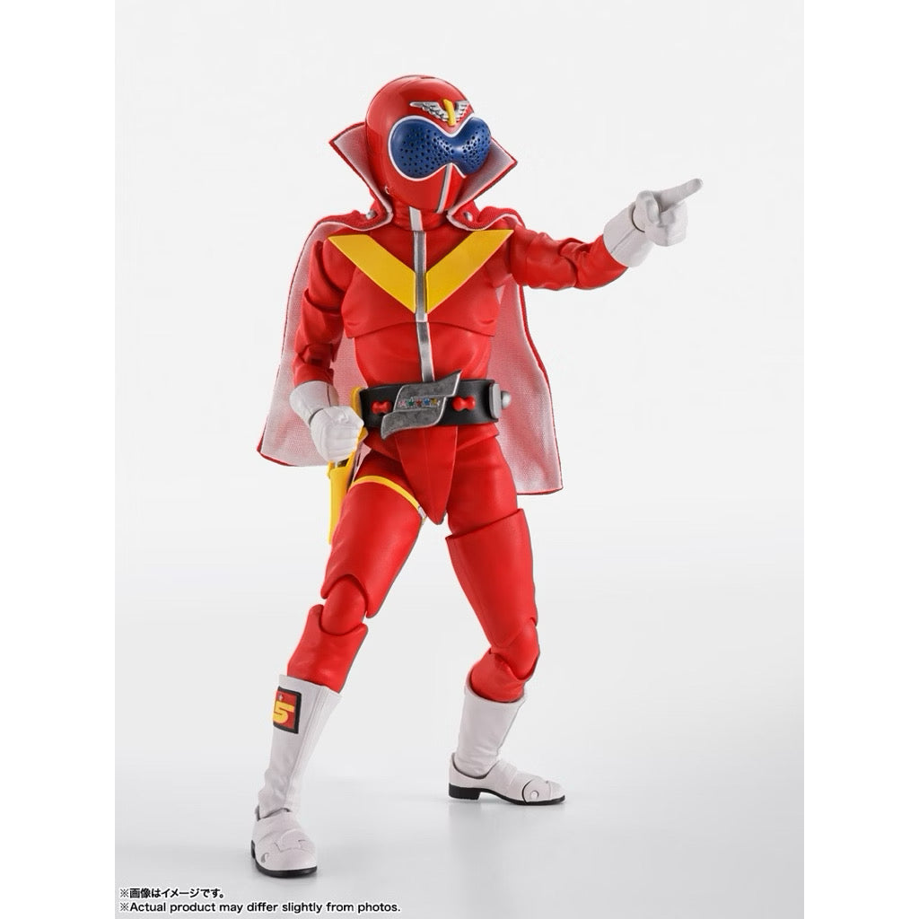 Bandai SHF S.H.Figuarts (SHINKOCCHOU SEIHOU) AKARENGER Super Sentai 50th Anniversary Ver.