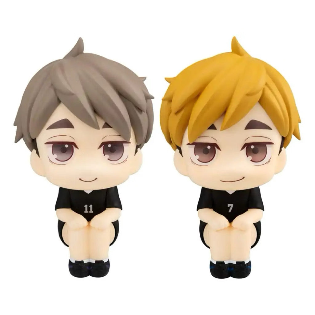 Megahouse Haikyu!! Look Up PVC Statues Atsumu Miya & Osamu Miya Uniform Ver. 11 cm