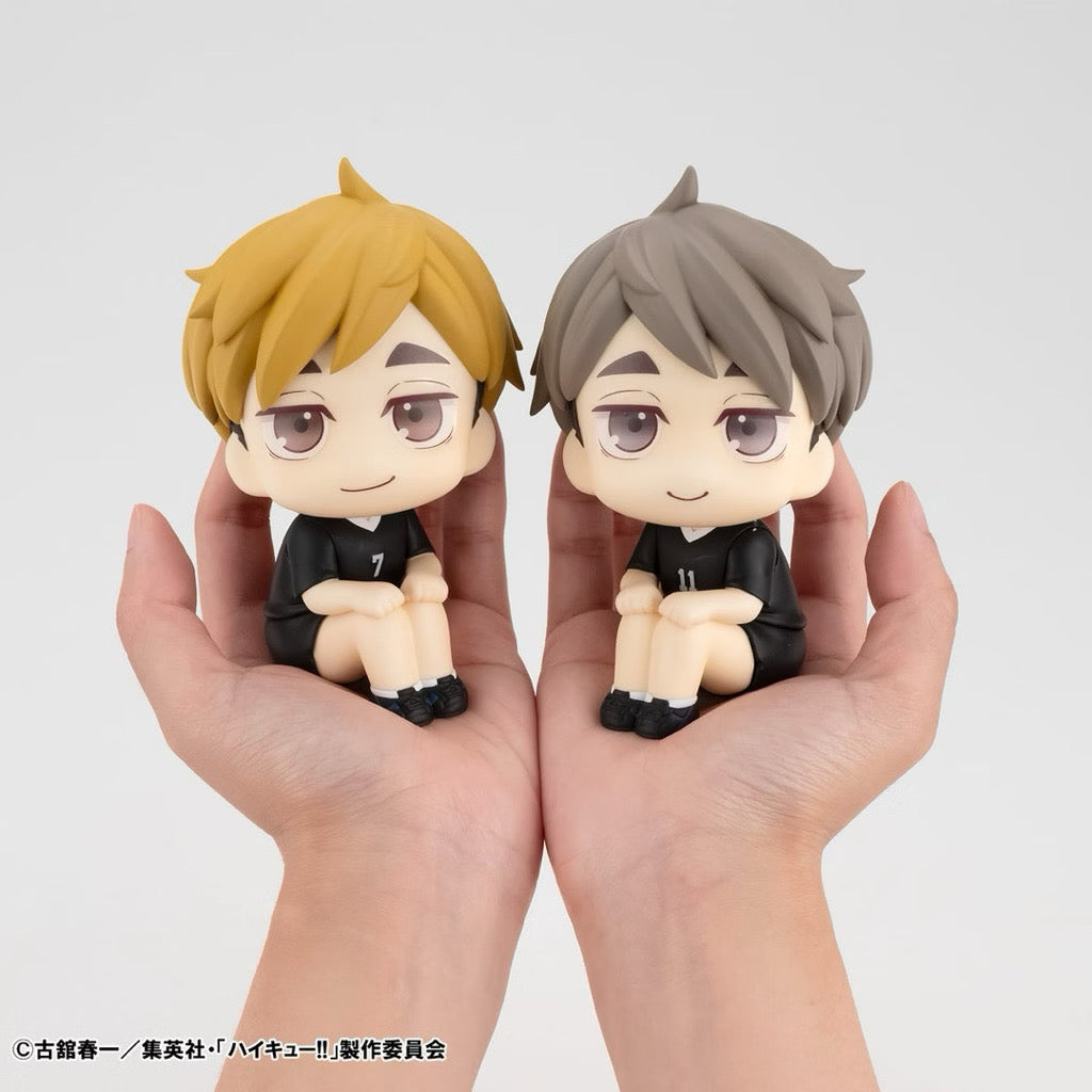 Megahouse Haikyu!! Look Up PVC Statues Atsumu Miya & Osamu Miya Uniform Ver. 11 cm
