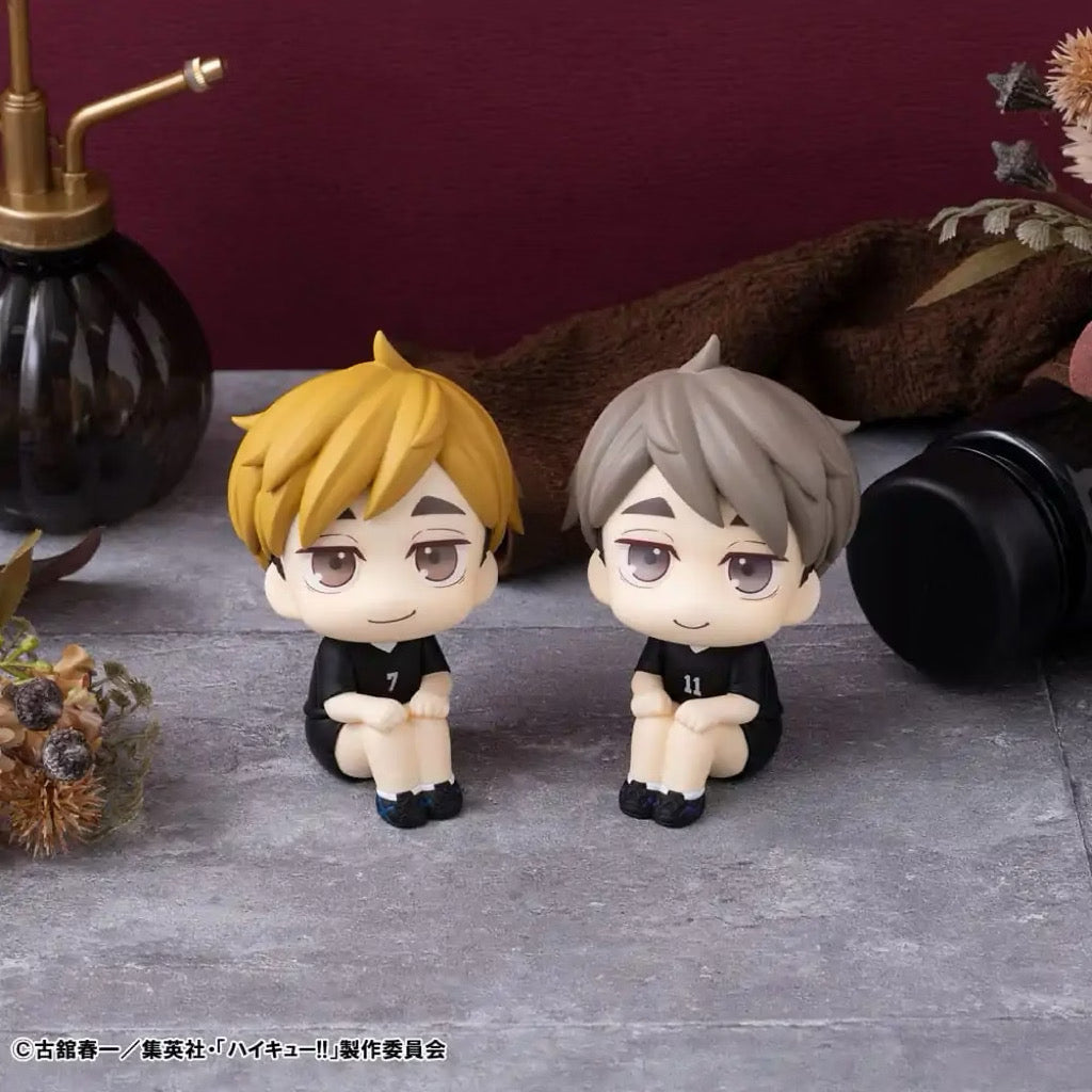 Megahouse Haikyu!! Look Up PVC Statues Atsumu Miya & Osamu Miya Uniform Ver. 11 cm