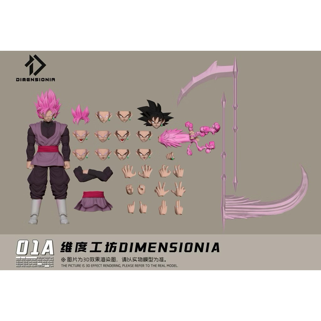 Dimensionia Studio 1/12 God-Defier action figure