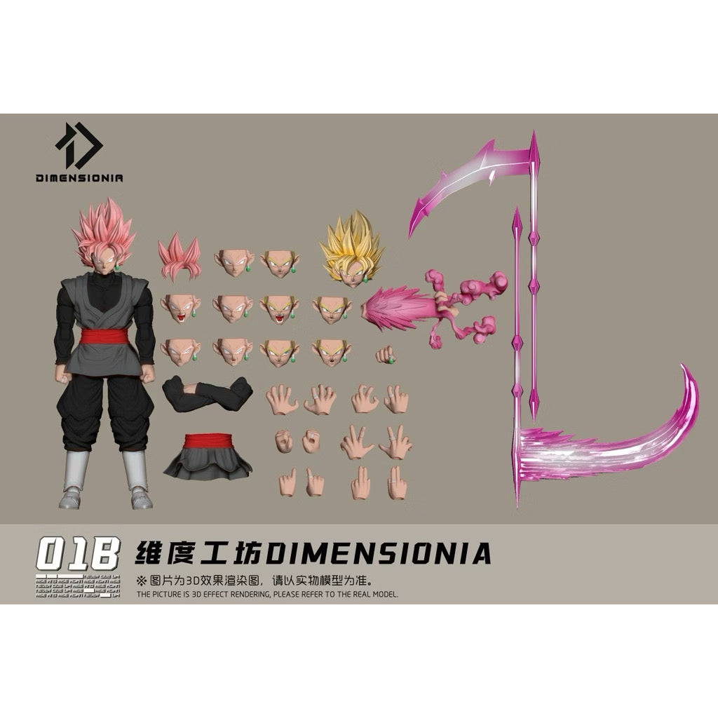 Dimensionia Studio 1/12 God-Defier action figure
