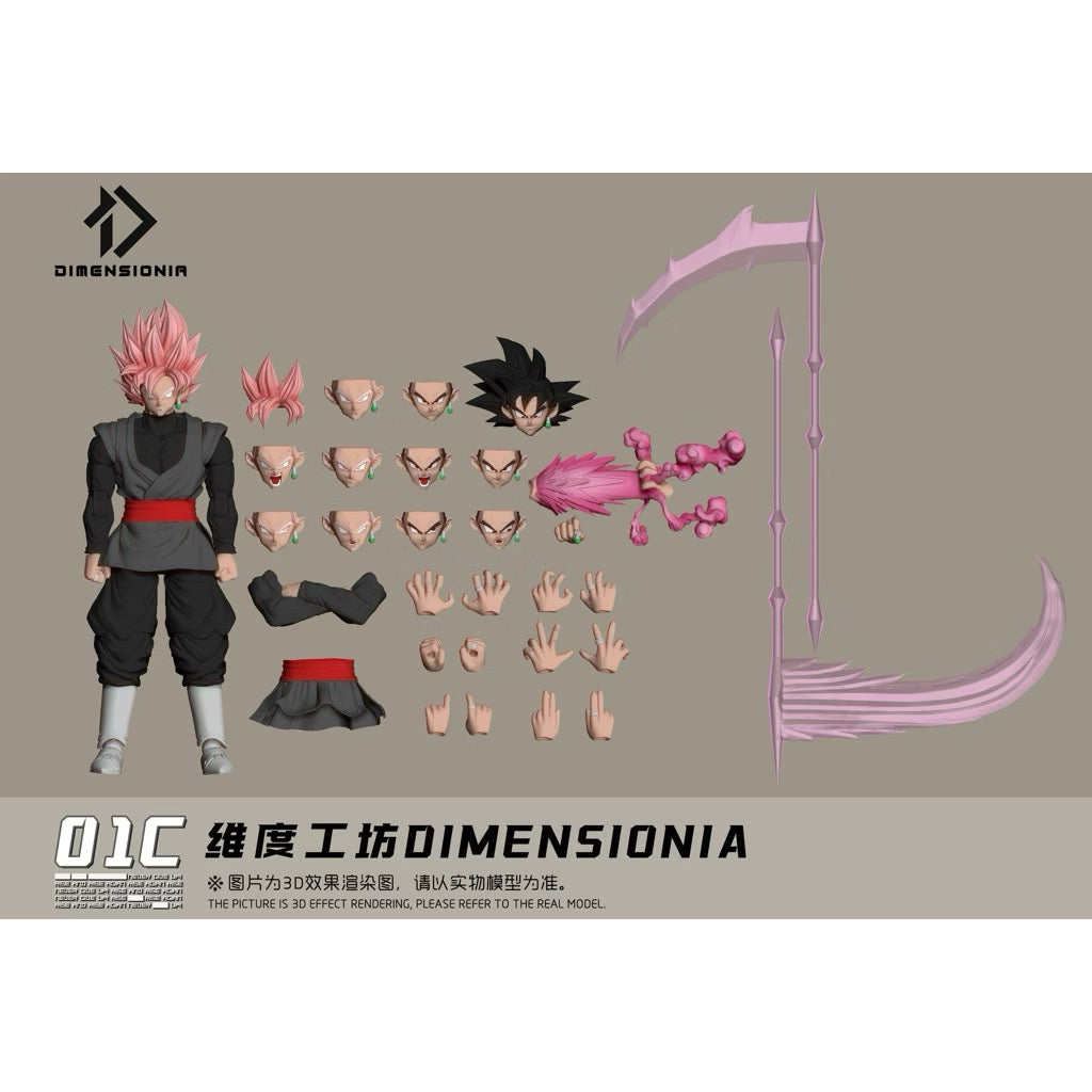 Dimensionia Studio 1/12 God-Defier action figure