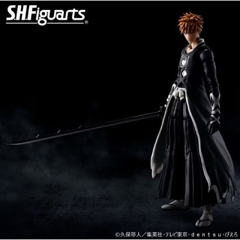 Bandai SHF Bleach S.H.Figuarts Ichigo Kurosaki (Bankai Tensa Zangetsu)