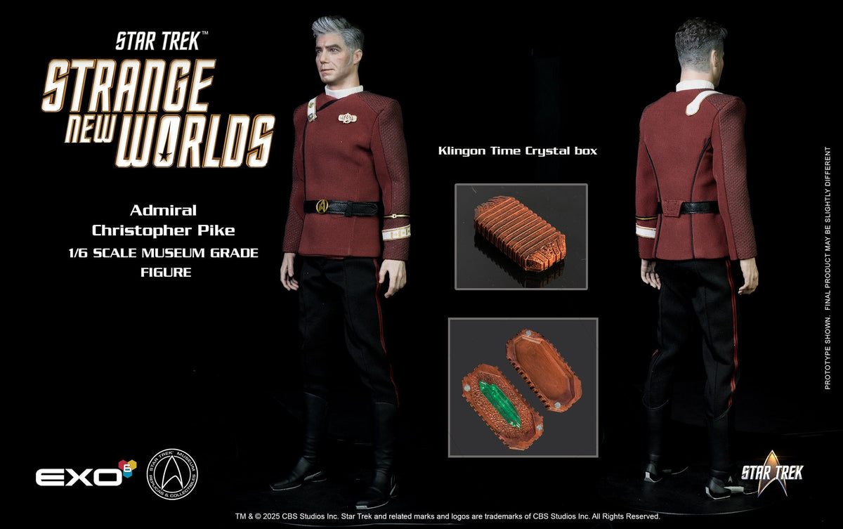 EXO-6 Star Trek: Strange New Worlds — Admiral Christopher Pike 1/6 Scale Figure
