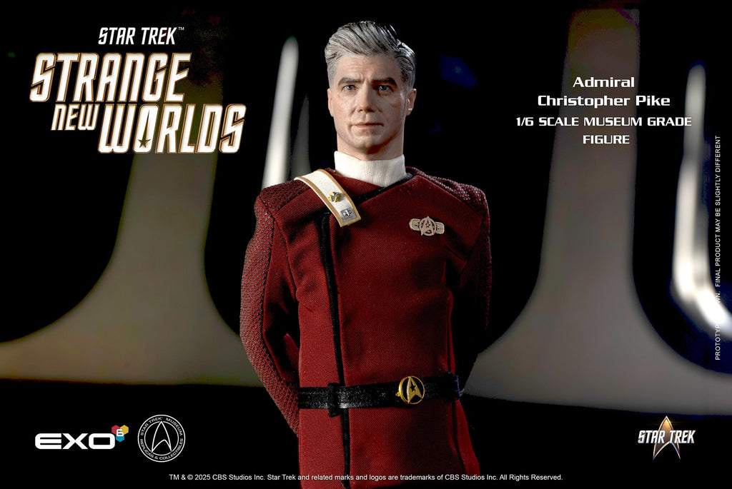 EXO-6 Star Trek: Strange New Worlds — Admiral Christopher Pike 1/6 Scale Figure