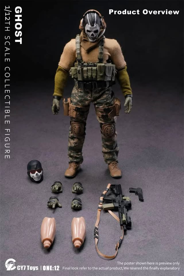 CY7-TOYS 1/12 GHOST – Desert Ghost
