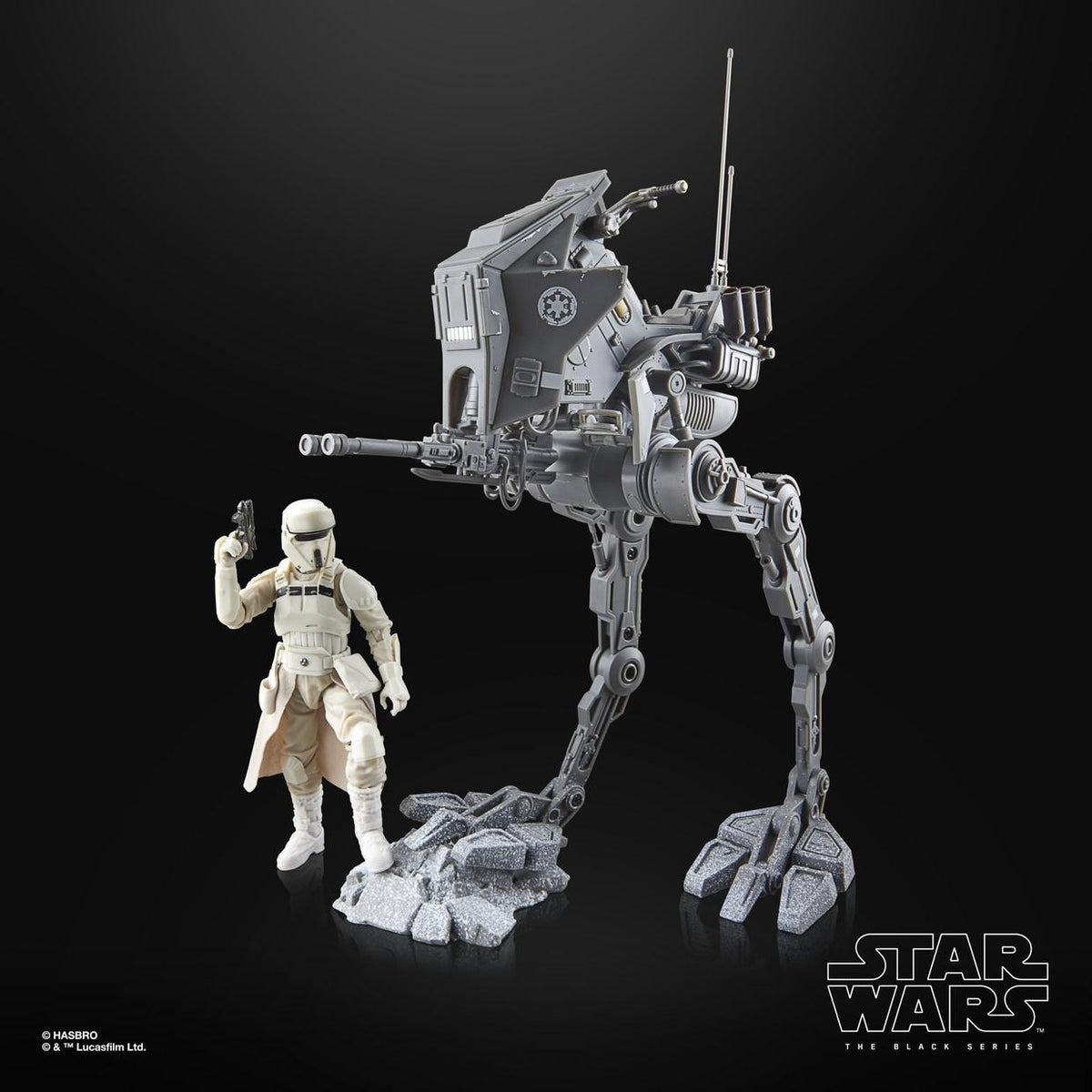 STAR WARS The Black Series Imperial Remnant AT-RT Driver & AT-RT