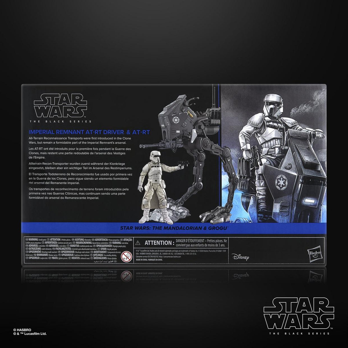 STAR WARS The Black Series Imperial Remnant AT-RT Driver & AT-RT
