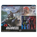 G.I. Joe Classified Series #218, Snake Eyes & Varmint ATV Vs. Stealth Viper & Cobra Stealth Flight Pod (Trubble Bubble)