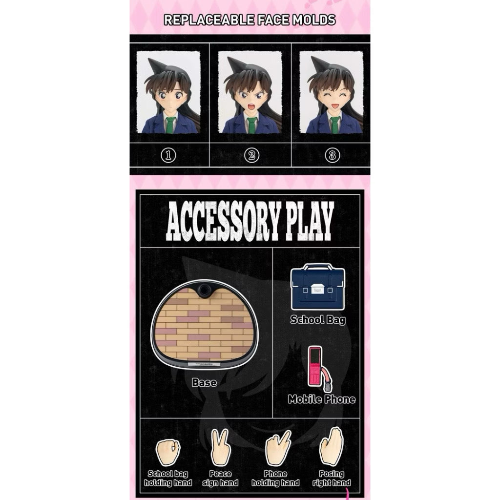 GONG x POP MART Detective Conan Series – Mori Ran Action Figure
