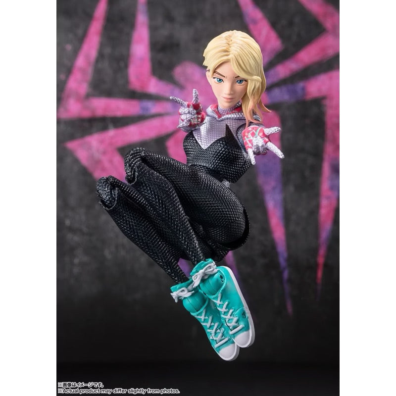 Bandai SHF S.H.Figuarts Spider-Man Miles Morales & Gwen Across the Spider-Verse 1610 ROOFTOP VER