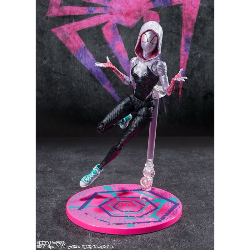 Bandai SHF S.H.Figuarts Spider-Man Miles Morales & Gwen Across the Spider-Verse 1610 ROOFTOP VER