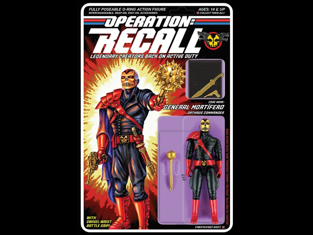 Operation: Recall Wave 1 General Mortifero Action Figure