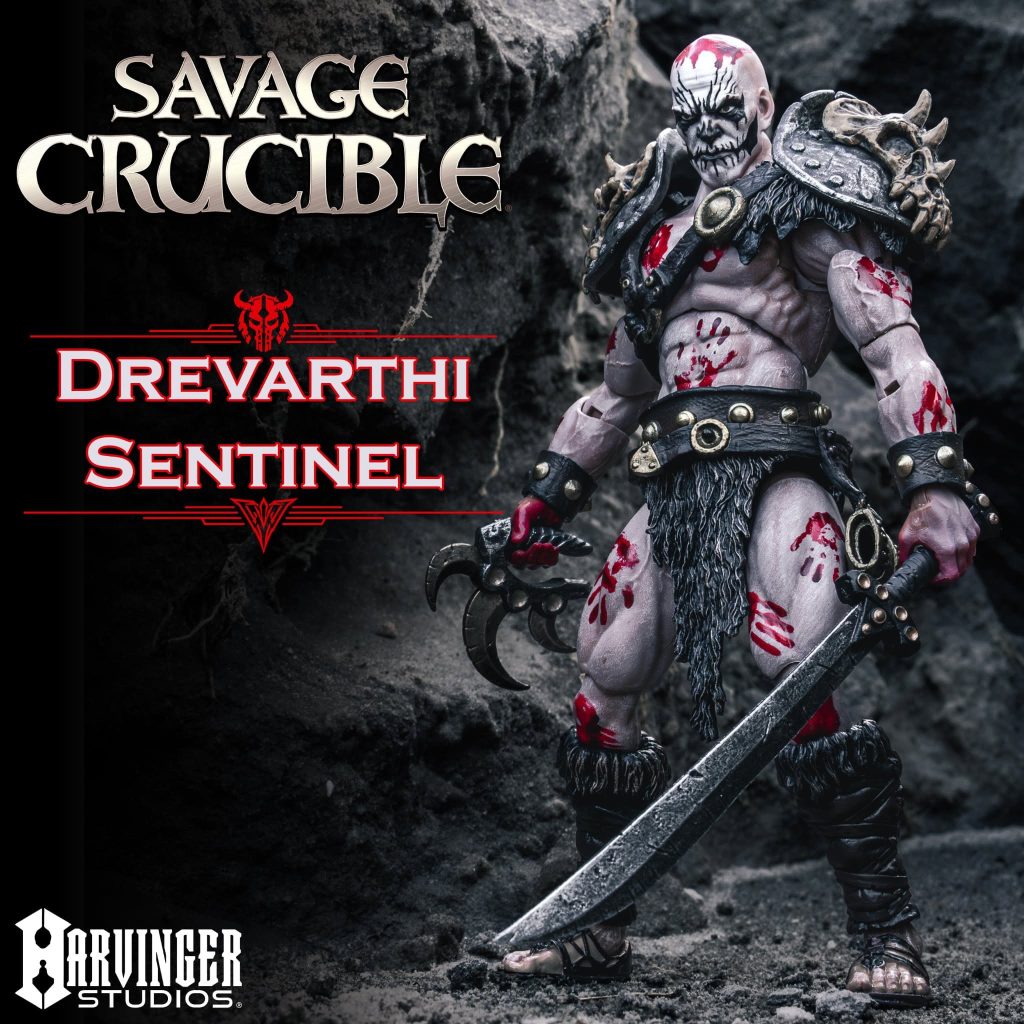 Harvinger Studios: Savage Crucible Series – Varkul of the Bone & Drevarthi Sentinel
