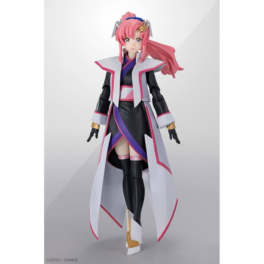 Bandai SHF Mobile Suit Gundam Seed Freedom - Lacus Clyne (Compass Battle Surcoat Ver.) S.H.Figuarts Action Figure