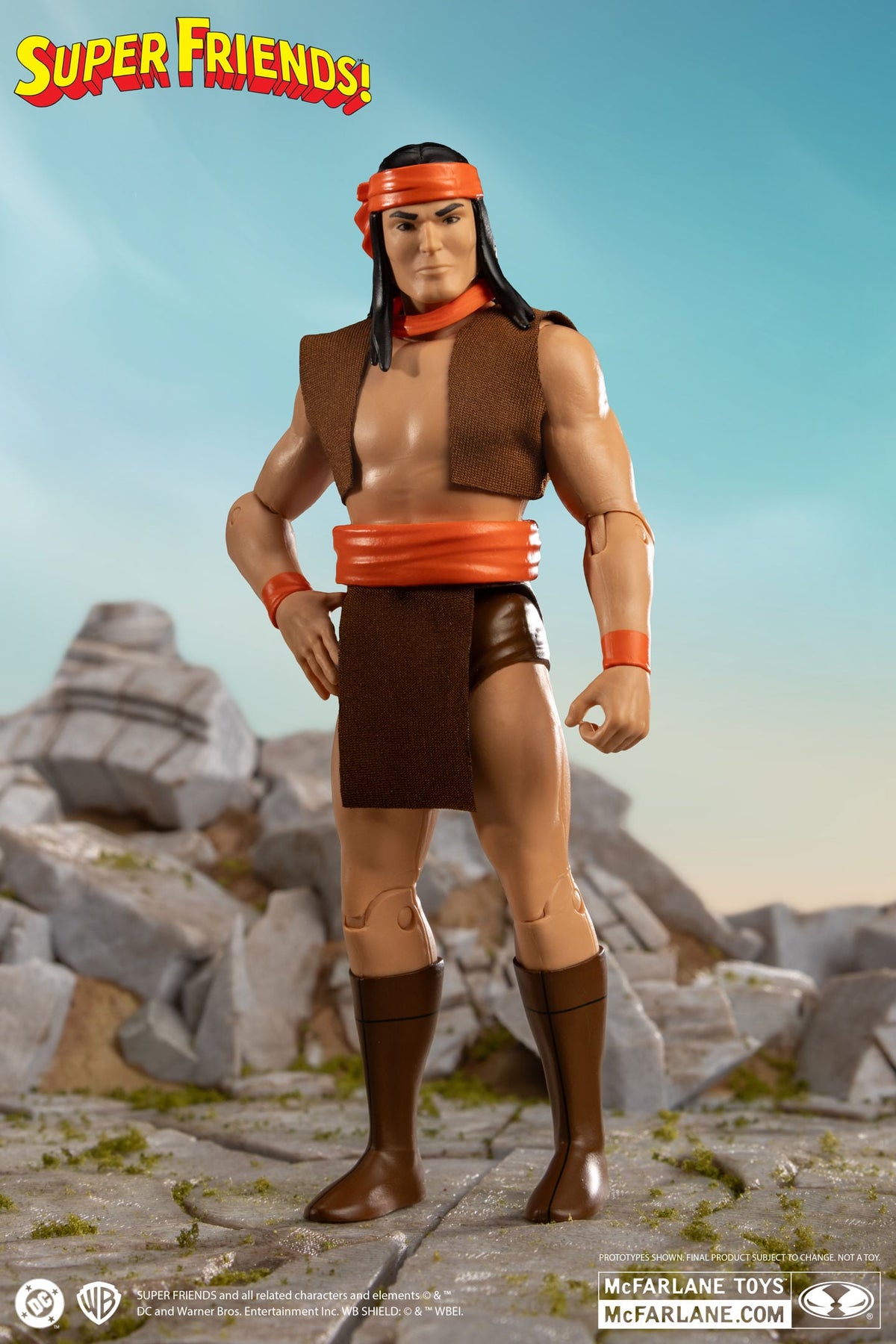 McFarlane Super Friends DC Retro Apache Chief Action Figure