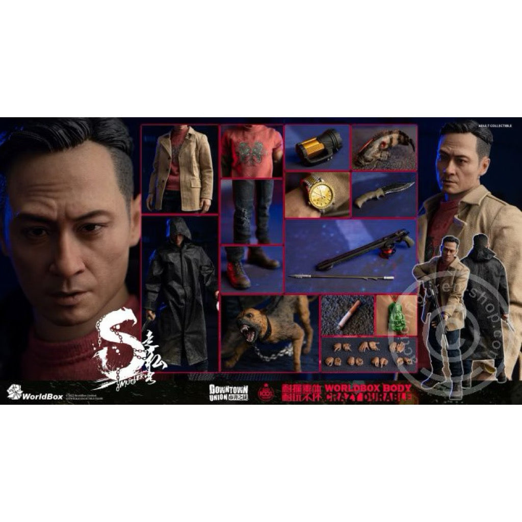 Downtown Union Smuggler w/ Dog Collectible Figure in 1/6 scale