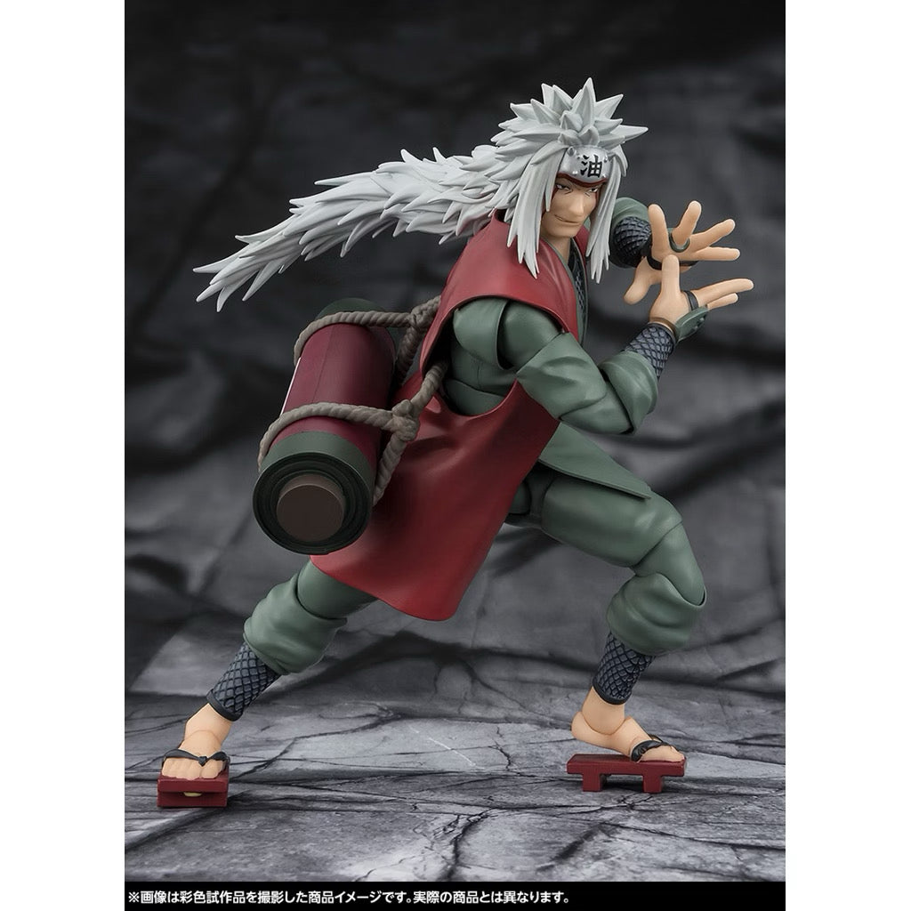 Bandai SHF S.H.Figuarts JIRAIYA -Hidden Leaf Heroic Master Sage- (Sage Mode Set)