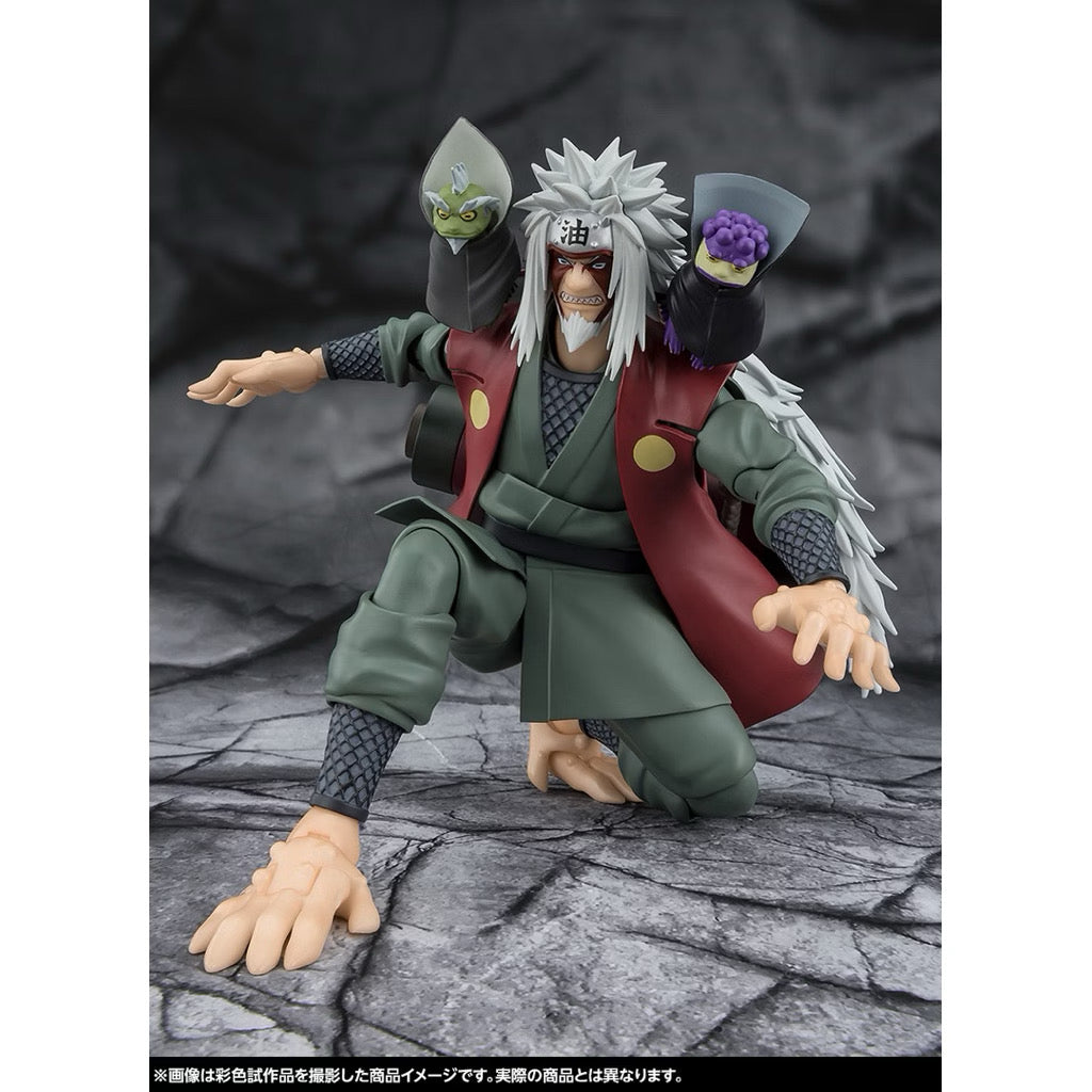 Bandai SHF S.H.Figuarts JIRAIYA -Hidden Leaf Heroic Master Sage- (Sage Mode Set)
