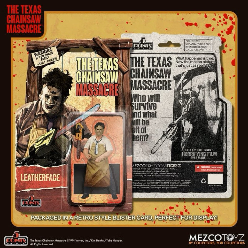 Mezco The Texas Chainsaw Massacre 5 Points Figure