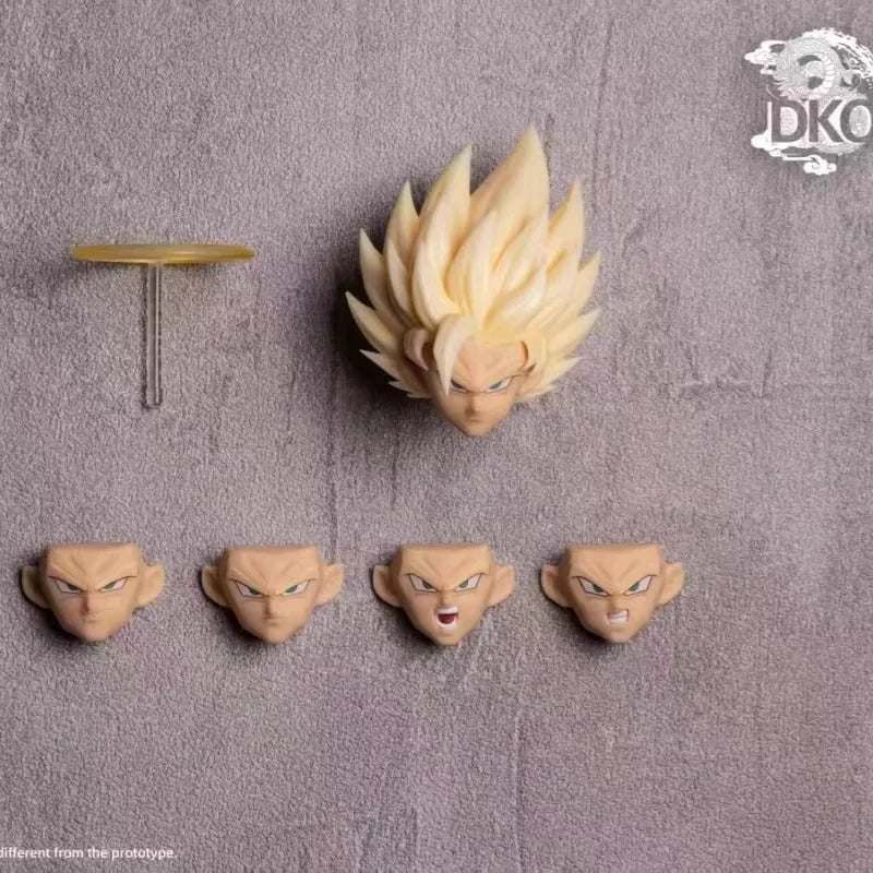 DKO Studio: Version #B Dragon Ball Z – Lightning Awakening Super Saiyan 2 Goku [1/12 Scale Head Sculpt Set]