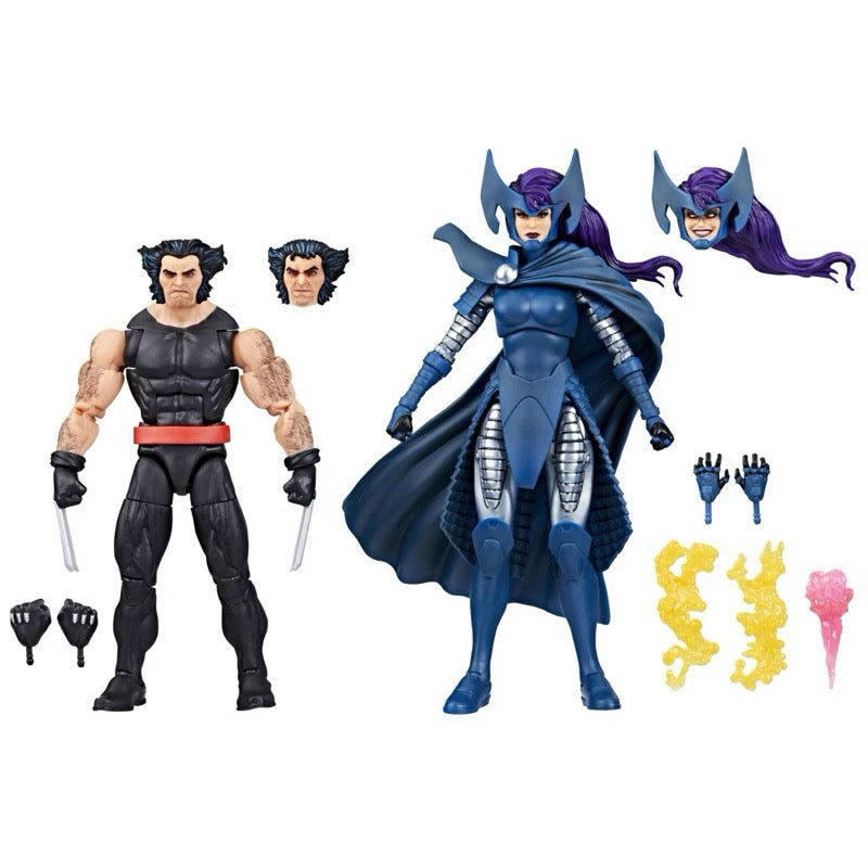 Marvel Legends Series: Wolverine and Psylocke Pack (Wolverine 50th Anniversary Comics)