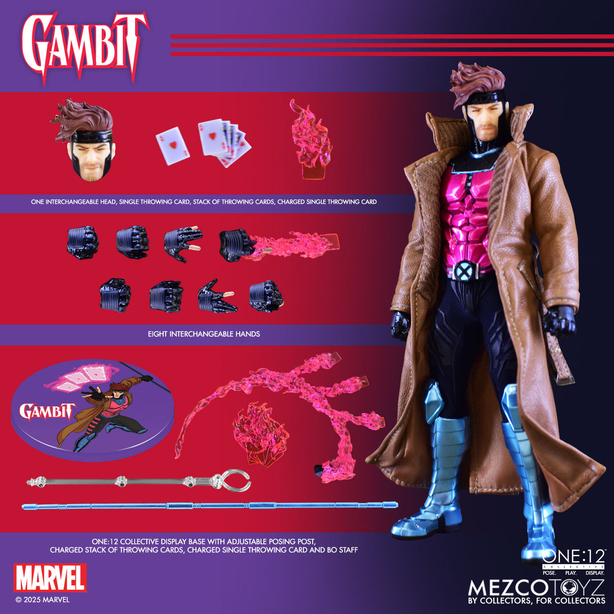 Mezco One:12 Collective Gambit