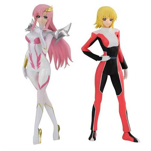 Bandai Mobile Suit Gundam SEED Freedom Gasha Portaits Lacus & Cagalli Figure Set