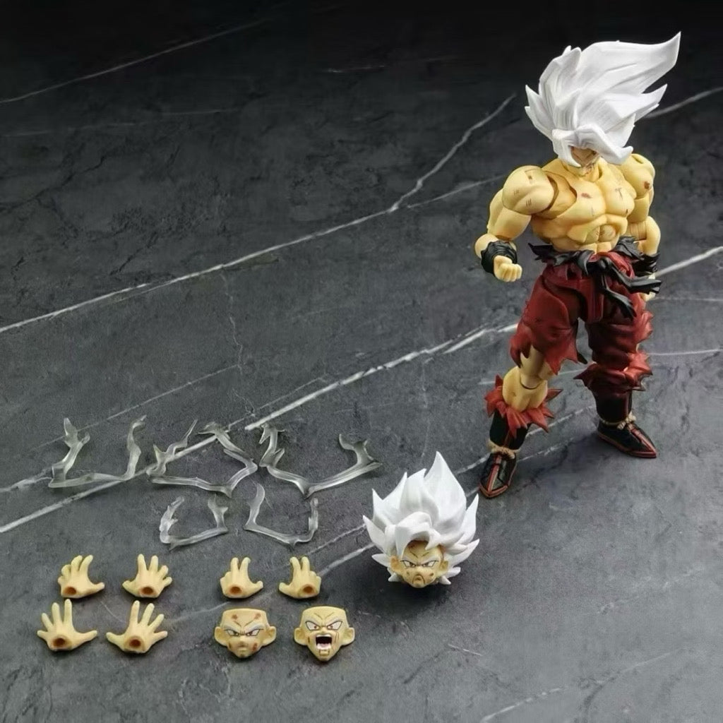 N&T Studio Dragon Ball Unyielding Spirit Super Saiyan Son Goku Battle Damaged 3.0