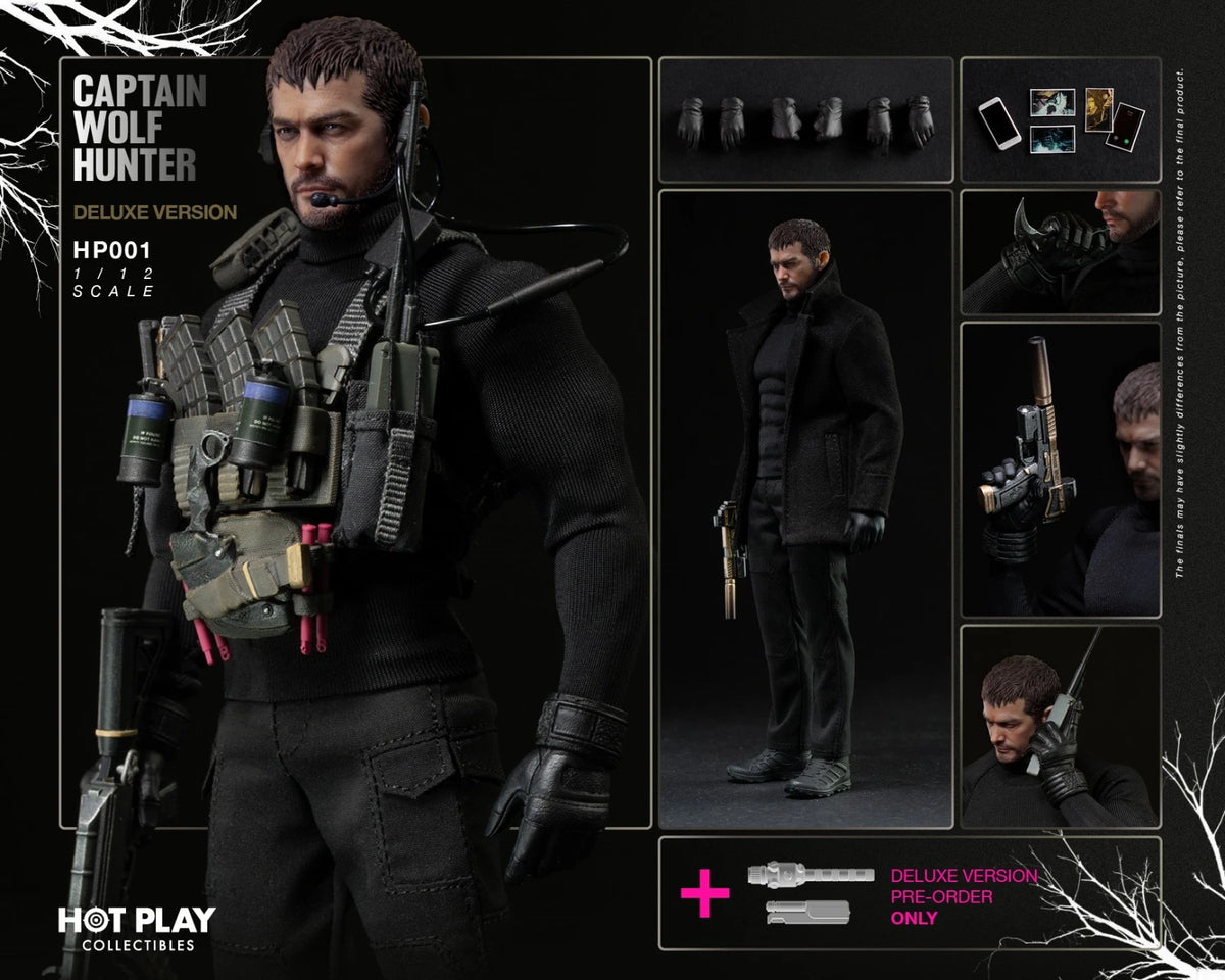 Hot Play 1/12 Captain Wolf Hunter (Deluxe Ver.)
