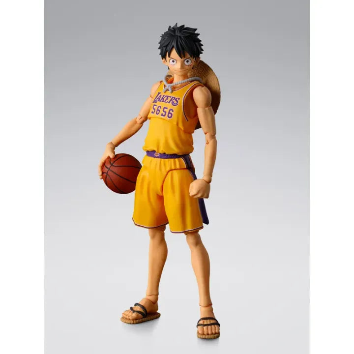 Bandai S.H.Figuarts ONE PIECE×NBA MONKEY.D.LUFFY -LOS ANGELES LAKERS ver
