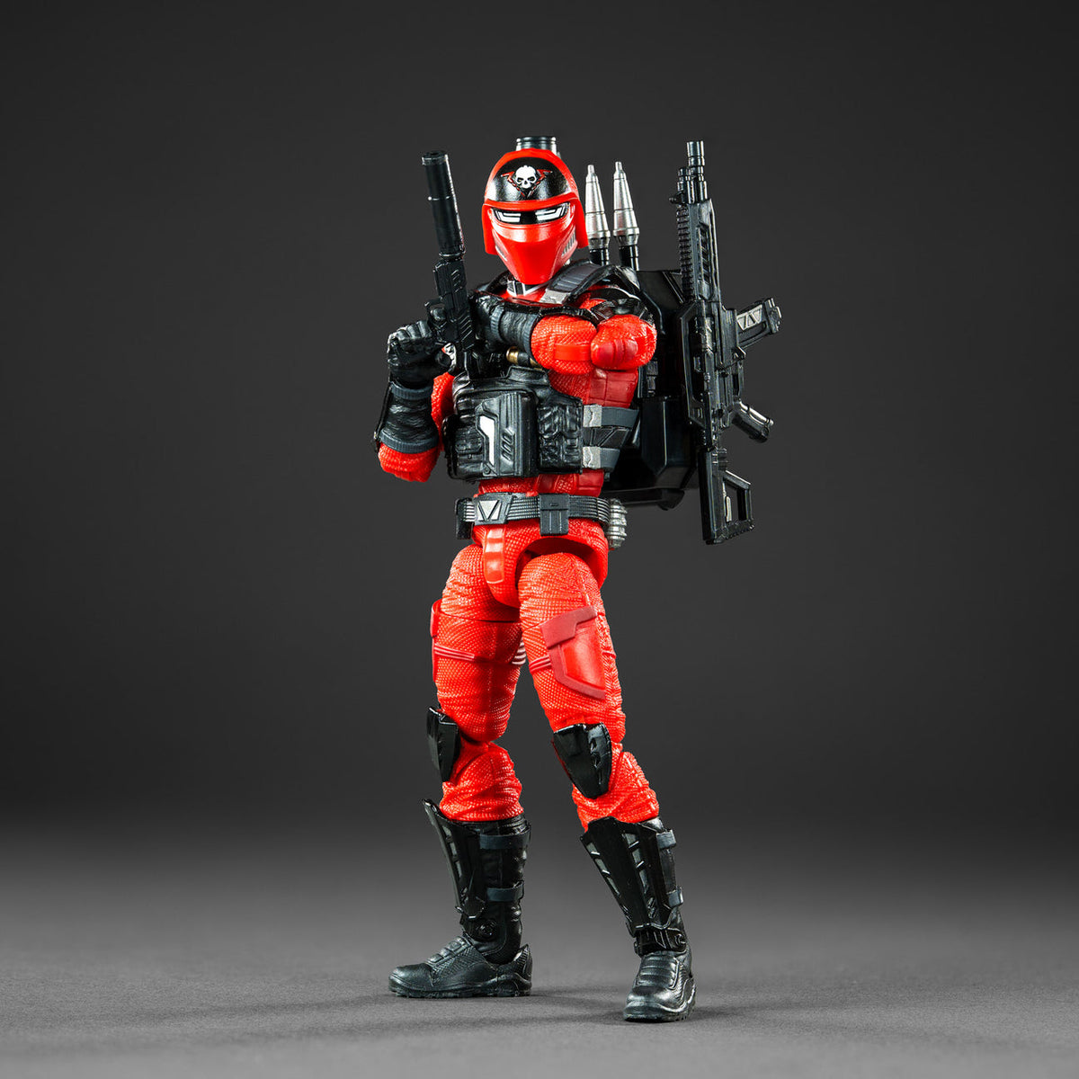 Skeletron: Red Shadows® – Assault Trooper [6-Inch / 1/12 Scale Action Figure]