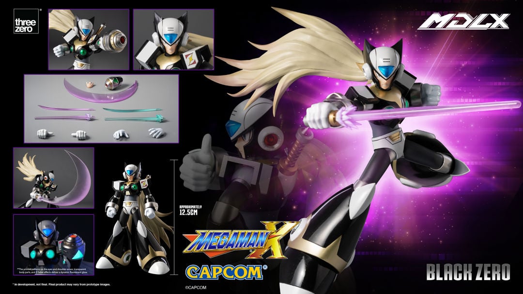 Threezero: MDLX Series – Mega Man X: Black Zero (Exclusive Version)