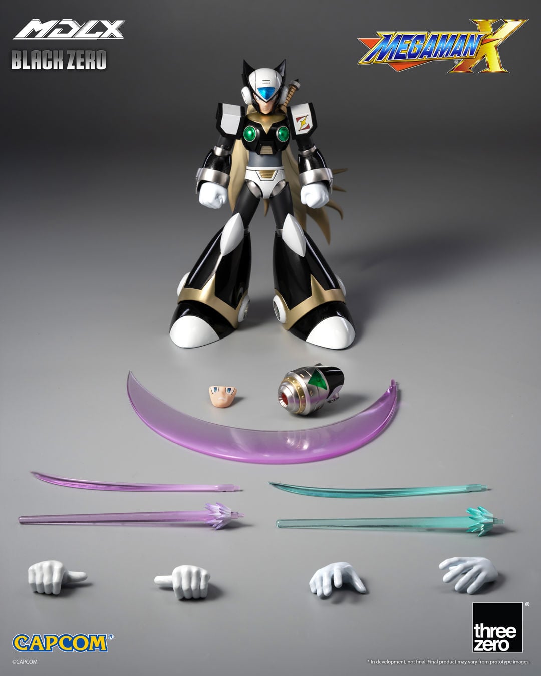 Threezero: MDLX Series – Mega Man X: Black Zero (Exclusive Version)