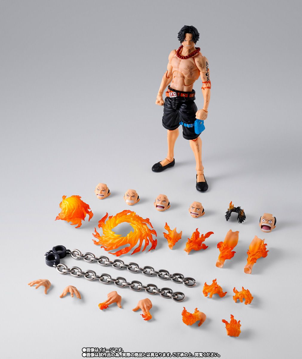 Bandai S.H.Figuarts PORTGAS.D.ACE -MARINEFORD-