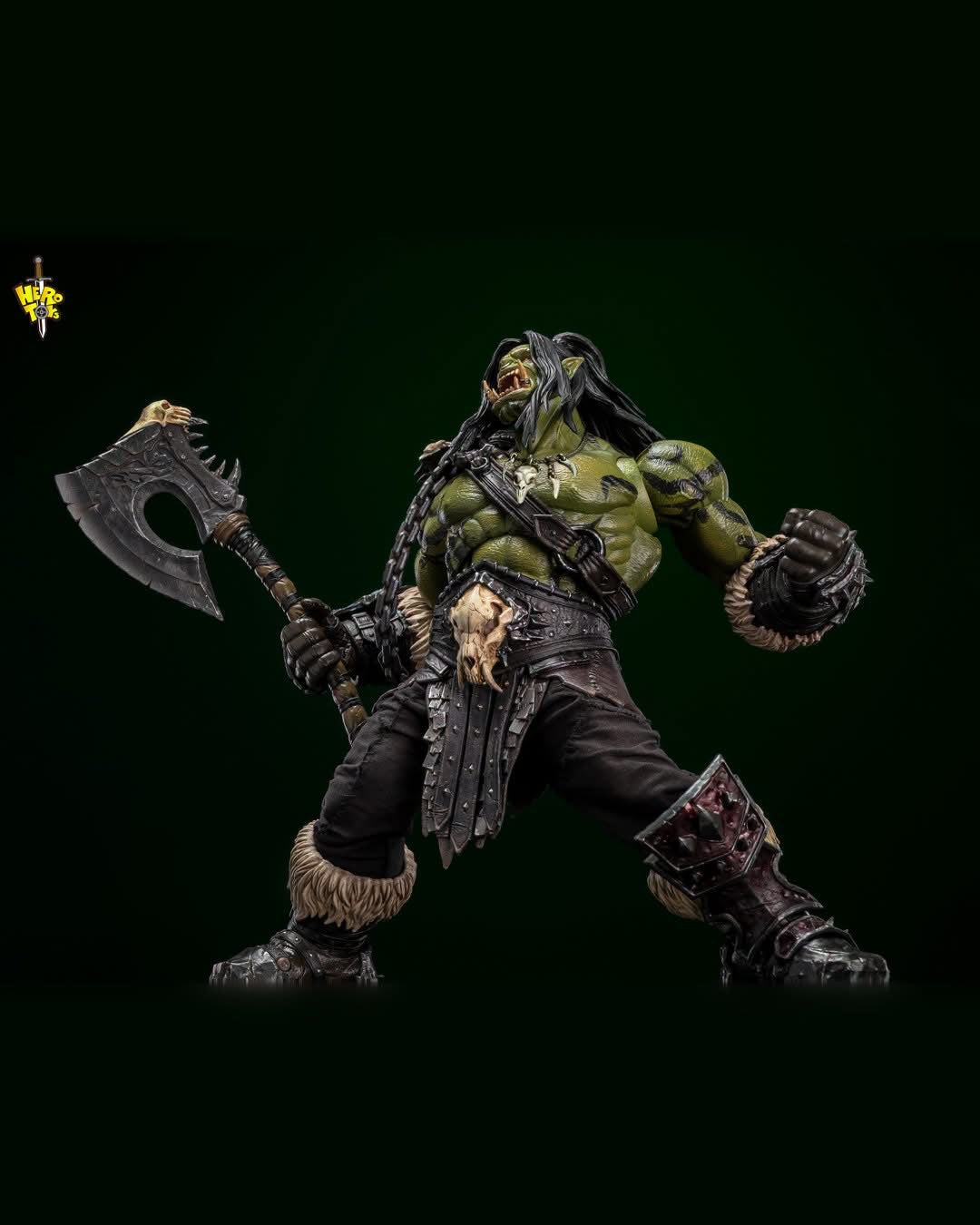Hero Toys 1/10 Green Orc Warrior Limited Version