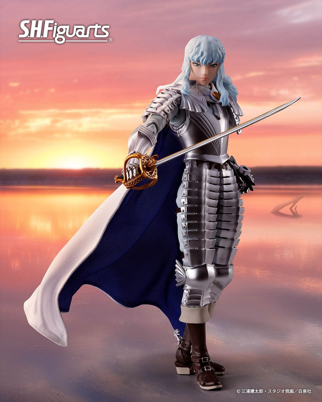 Bandai S.H.Figuarts GRIFFITH (The Band of the Hawk) - Berserk -