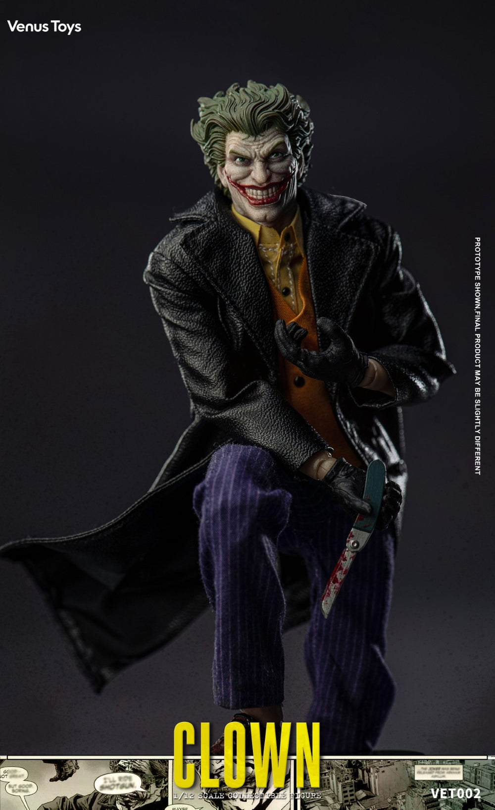 Venus Toys VET002 "The Clown" (1/12 Scale) action figure